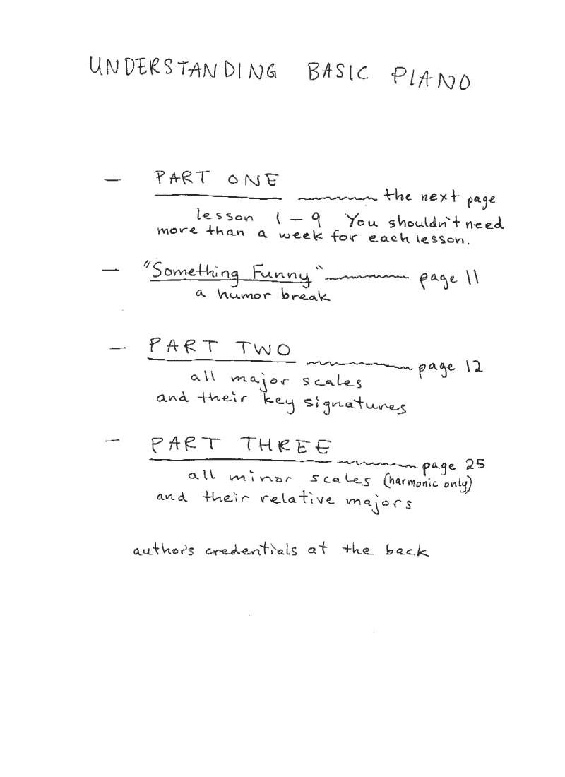 Table of Contents